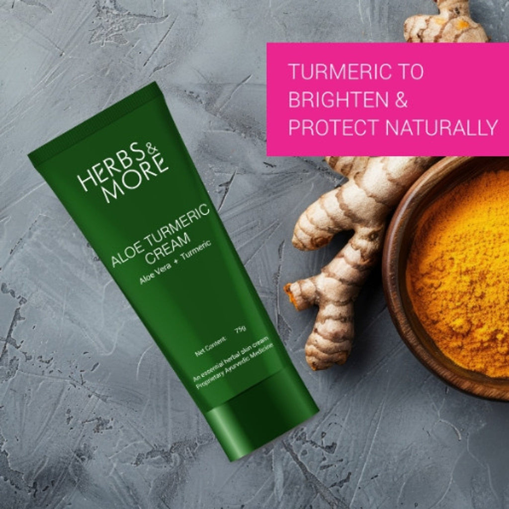 Herbs & More Aloe Turmeric Cream - Distacart