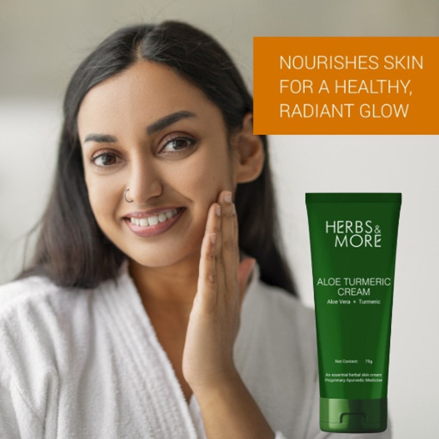 Herbs & More Aloe Turmeric Cream - Distacart