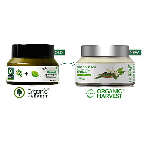 Organic Harvest Vitamin B Organic Day Cream with Spinach and Niacinamide