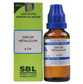 SBL Homeopathy Zincum Metallicum Dilution - Distacart