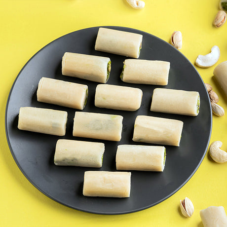 Vellanki Foods - Kaju Pista Rolls - Distacart