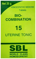 SBL Homeopathy Bio-Combination 15 Tablets - Distacart