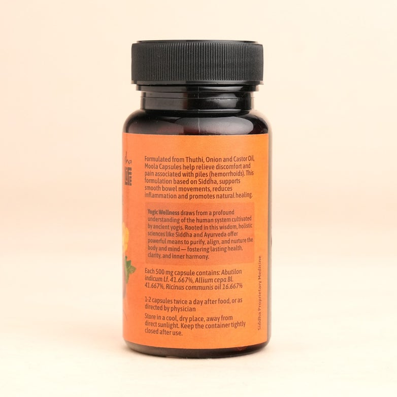 Isha Life Herbal Piles Care Capsules (Moola Capsules) - Distacart