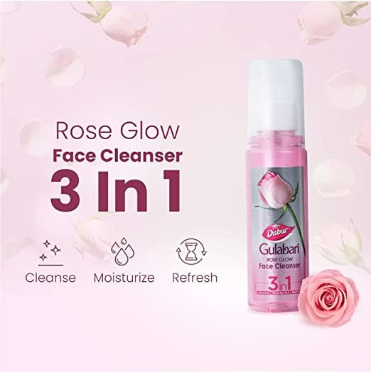 Dabur Gulabari Rose Glow Face Cleanser - Distacart