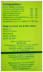SBL Homeopathy Bio-Combination 15 Tablets - Distacart