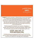 Biotique Advanced Ayurveda Bio Carrot 40+ SPF UVA/UVB Sunscreen Ultra Soothing Face Cream - Distacart