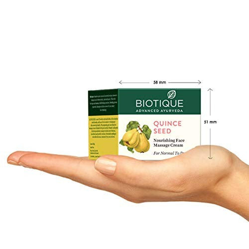 Biotique Bio Quince Seed Nourishing Face Massage Cream - Distacart