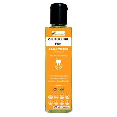 Teja Organics Oil Pulling For Oral Hygiene