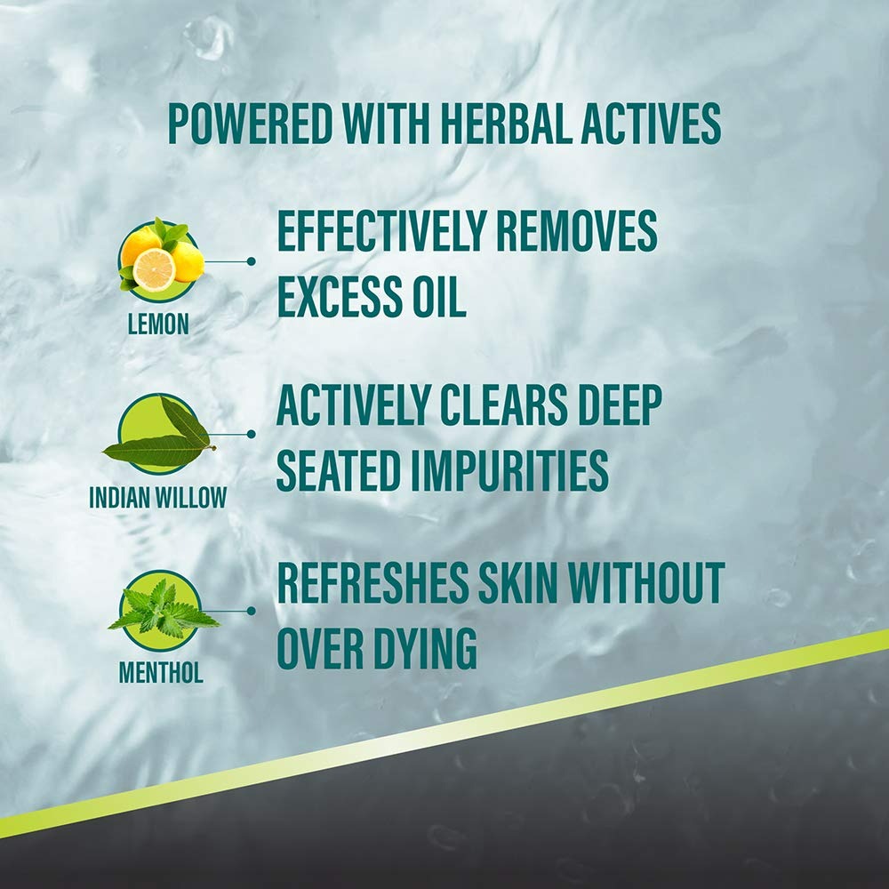 Himalaya Men Intense Oil Clear Lemon Face Wash - Distacart