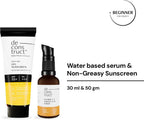 Deconstruct Sun Protect Duo 10% Vitamin C Face Serum + Gel Sunscreen, Get Glowing Skin with Sun Protection, No White Cast, Non Irritating & Lightweight - Distacart