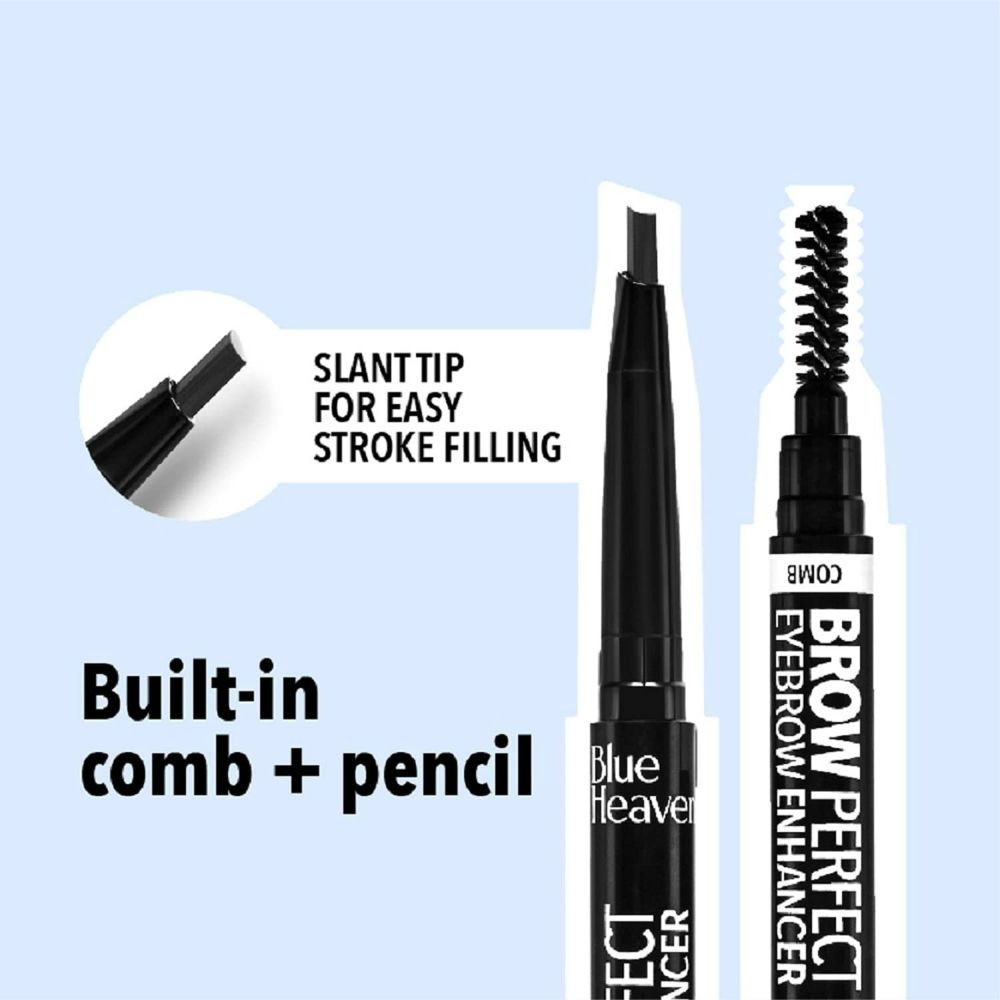Blue Heaven Artisto Eyebrow Enhancer Pencil & Styler Ash Grey - Distacart