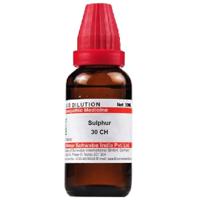 Dr. Willmar Schwabe India Sulphur Dilution - Distacart