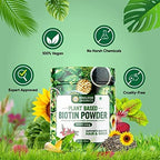 Himalayan Organics Plant Based Biotin 10000mcg Capsules - Distacart