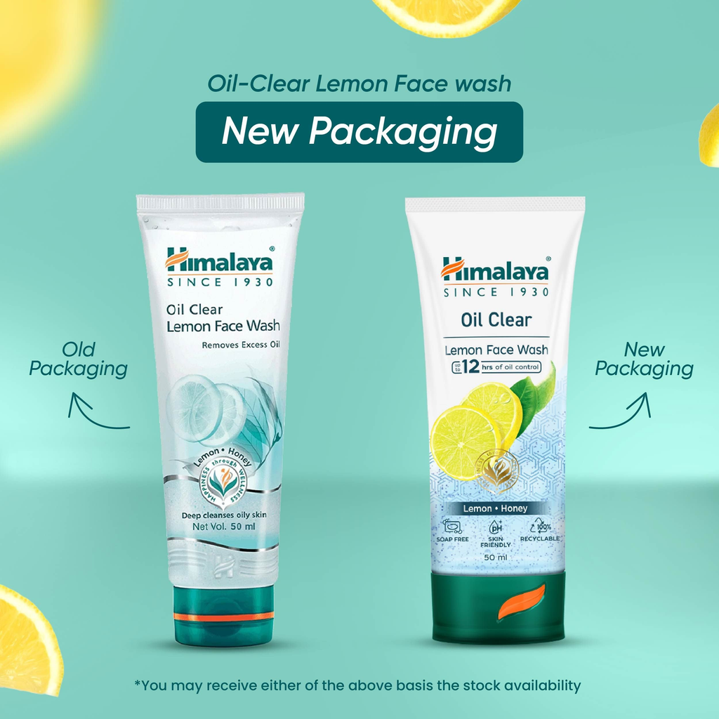 Himalaya Herbals Oil Clear Lemon Face Wash - Distacart