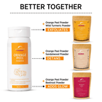 Alps Goodness Orange Peel Powder, for Hair Mask & Face Mask, Nourishes Hair Follicles, Glow Face