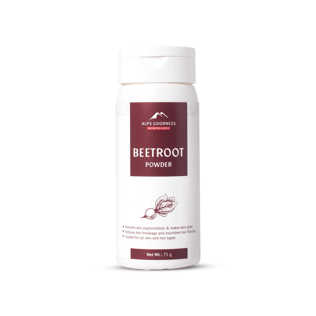 Alps Goodness Beetroot Powder For Hair Mask & Face Mask