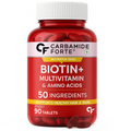 Carbamide Forte Biotin Tablets with 50 Multivitamin Ingredients for Women & Men - Distacart