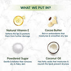 The Moms Co Natural Exfoliating Lip Scrub