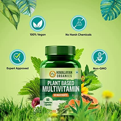 Himalayan Organics Plant Based Multivitamin Capsules - Distacart