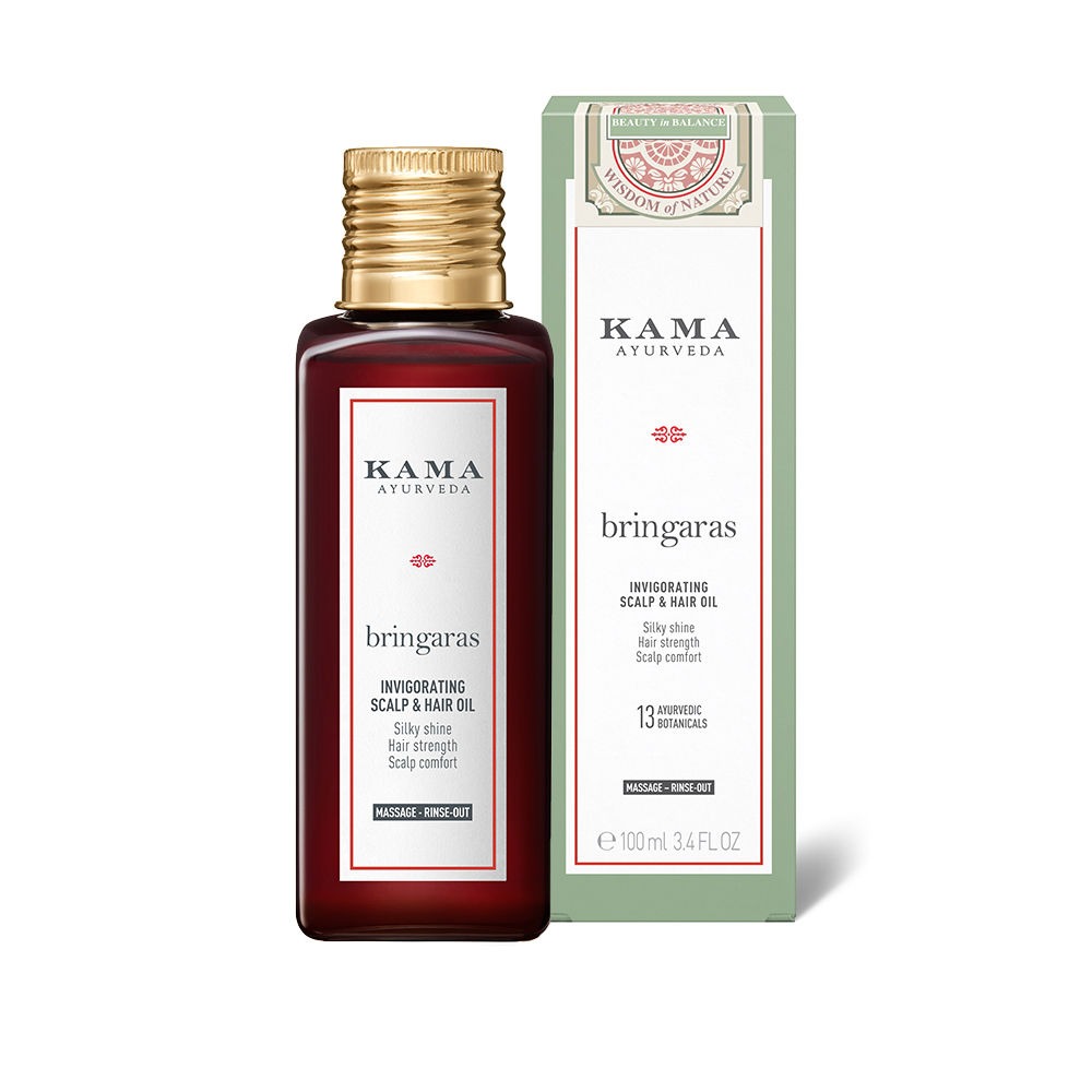 Kama Ayurveda Bringaras Invigorating Scalp & Hair Oil