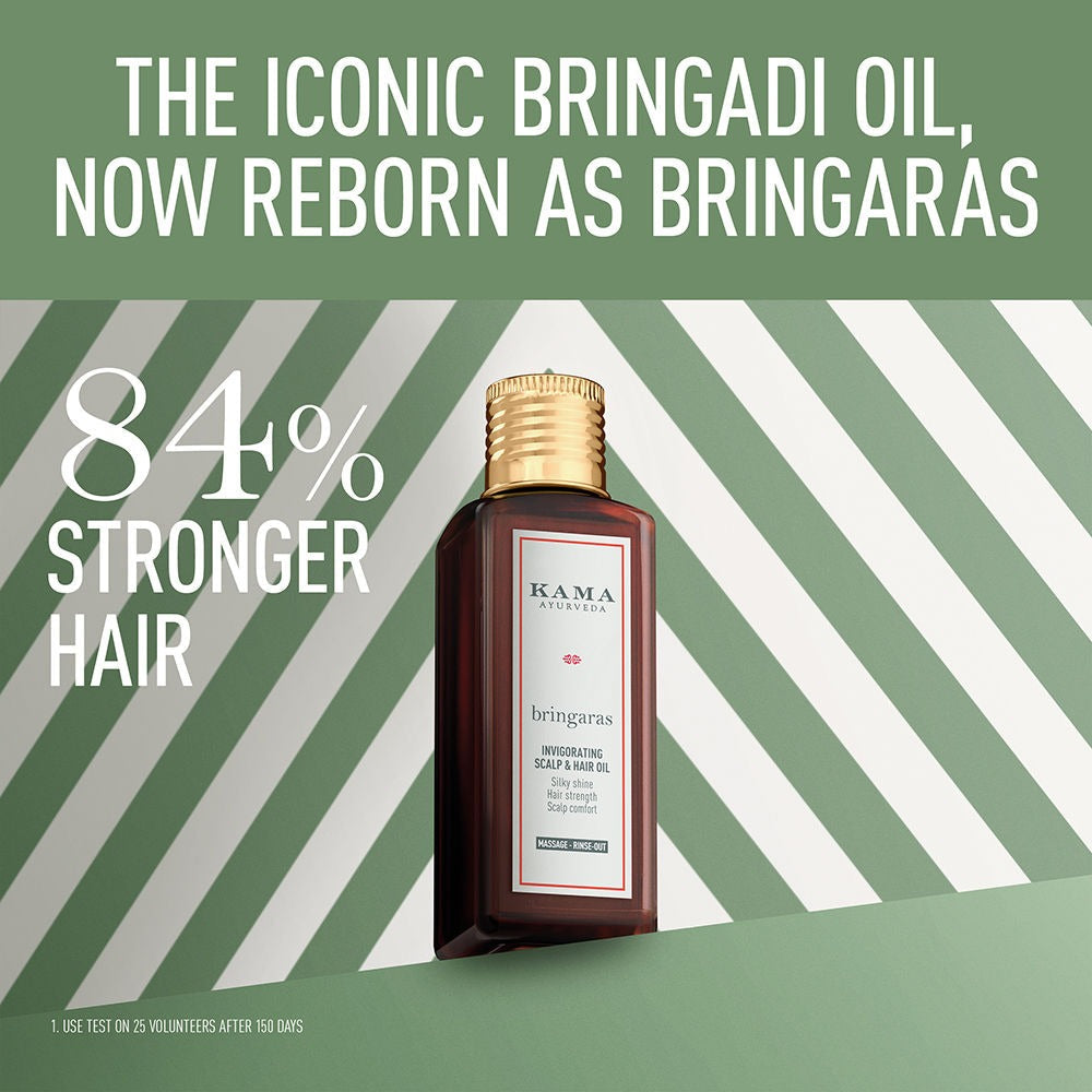 Kama Ayurveda Bringaras Invigorating Scalp & Hair Oil