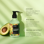 Quench Botanics Bravocado Ultra Light Nourishing Face and Body Cream, Korean Skin Care