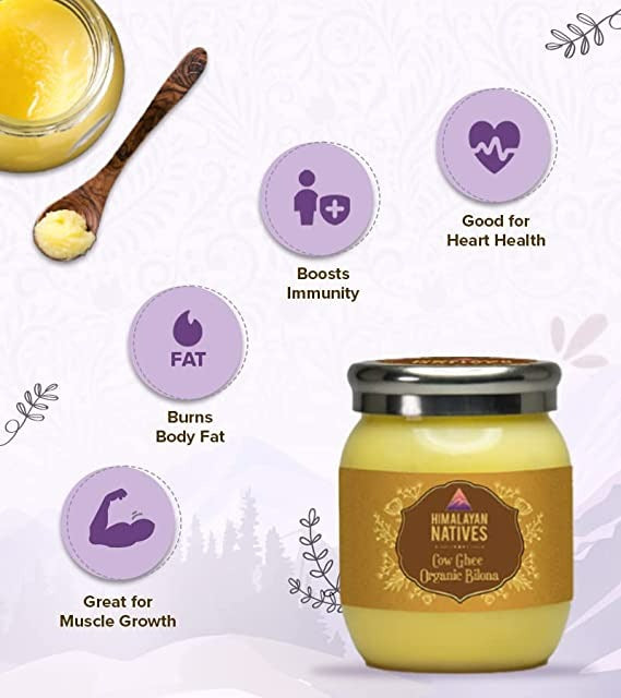 Himalayan Natives Organic Cow Bilona Ghee - Distacart