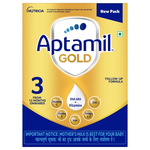 Aptamil Gold Follow-Up Formula Stage 3 Powder (From 12 Months Onwards)