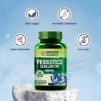 Himalayan Organics Probiotics 35 Billion CFU Prebiotics Vegetarian Capsules - Distacart