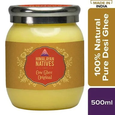 Himalayan Natives Pahadi Cow Ghee | Pure Cow Ghee | Nutritious Organic Desi Ghee