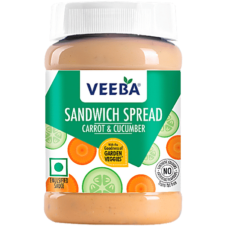 Veeba Carrot & Cucumber Sandwich Spread
