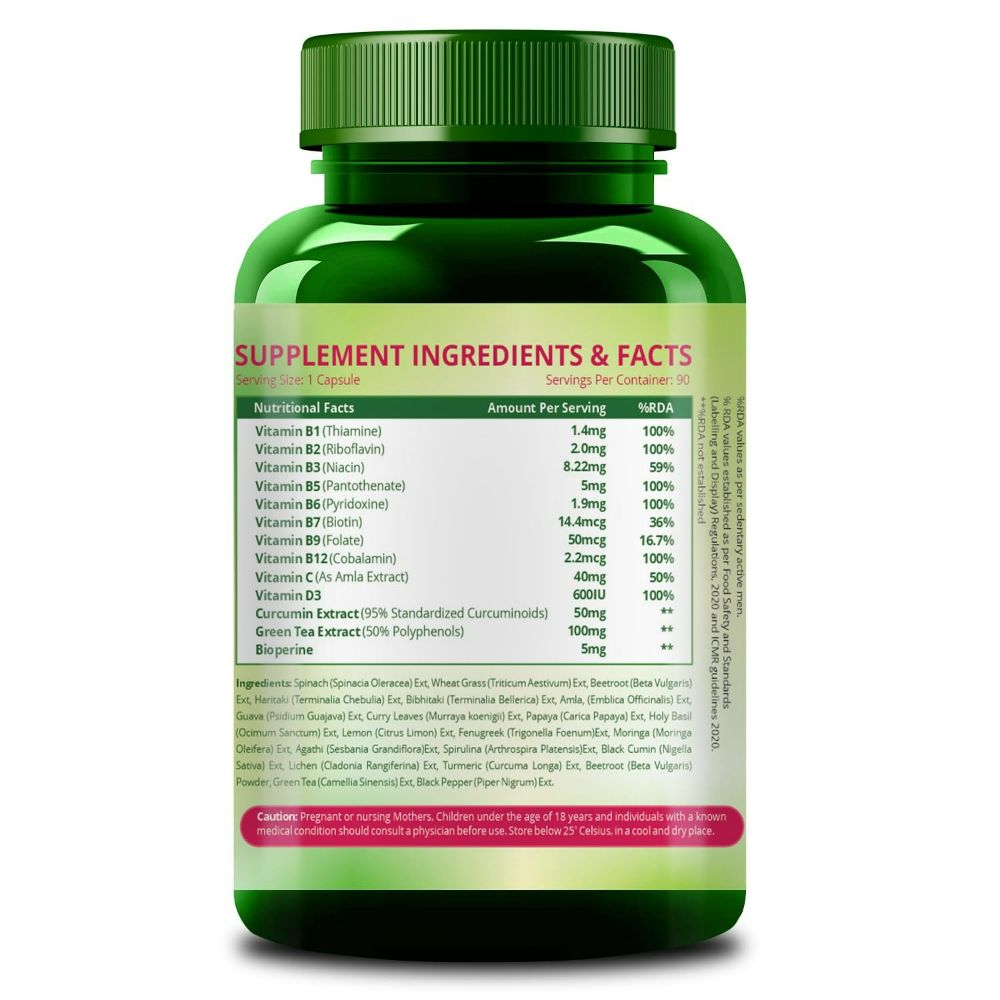 Himalayan Organics plant based Collagen Builder Whole Food Vegetarian Capsules - Distacart