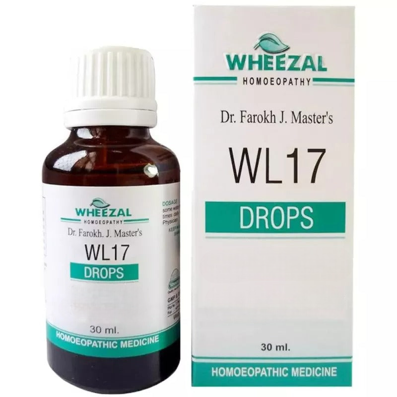 Wheezal Homeopathy WL-17 Drops - Distacart