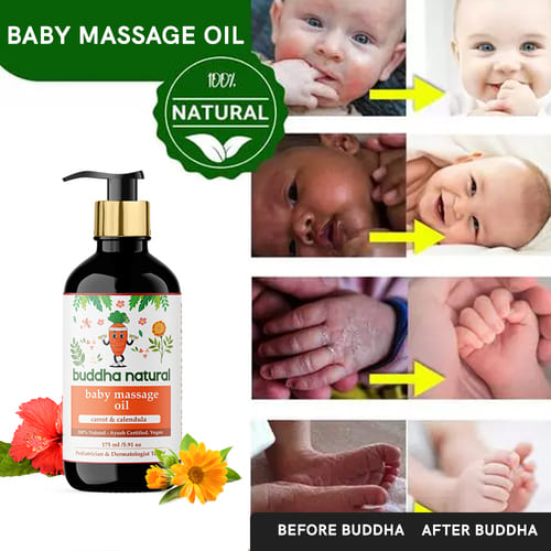 Buddha Natural Baby Massage Oil