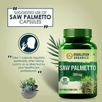 Himalayan Organics Saw Palmetto 800 mg Vegetarian Capsules - Distacart