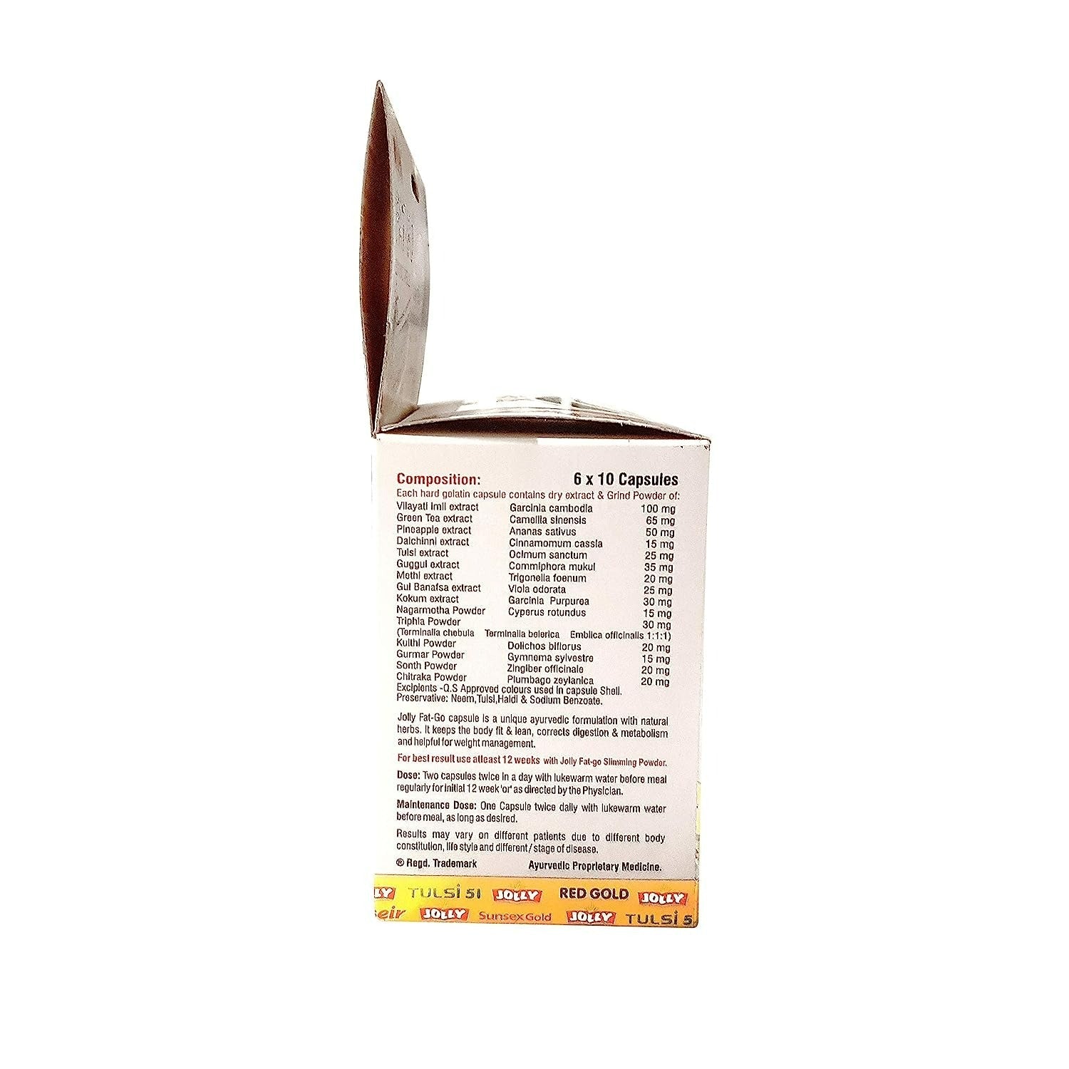 Jolly Fat-Go Slimming Capsules - Distacart