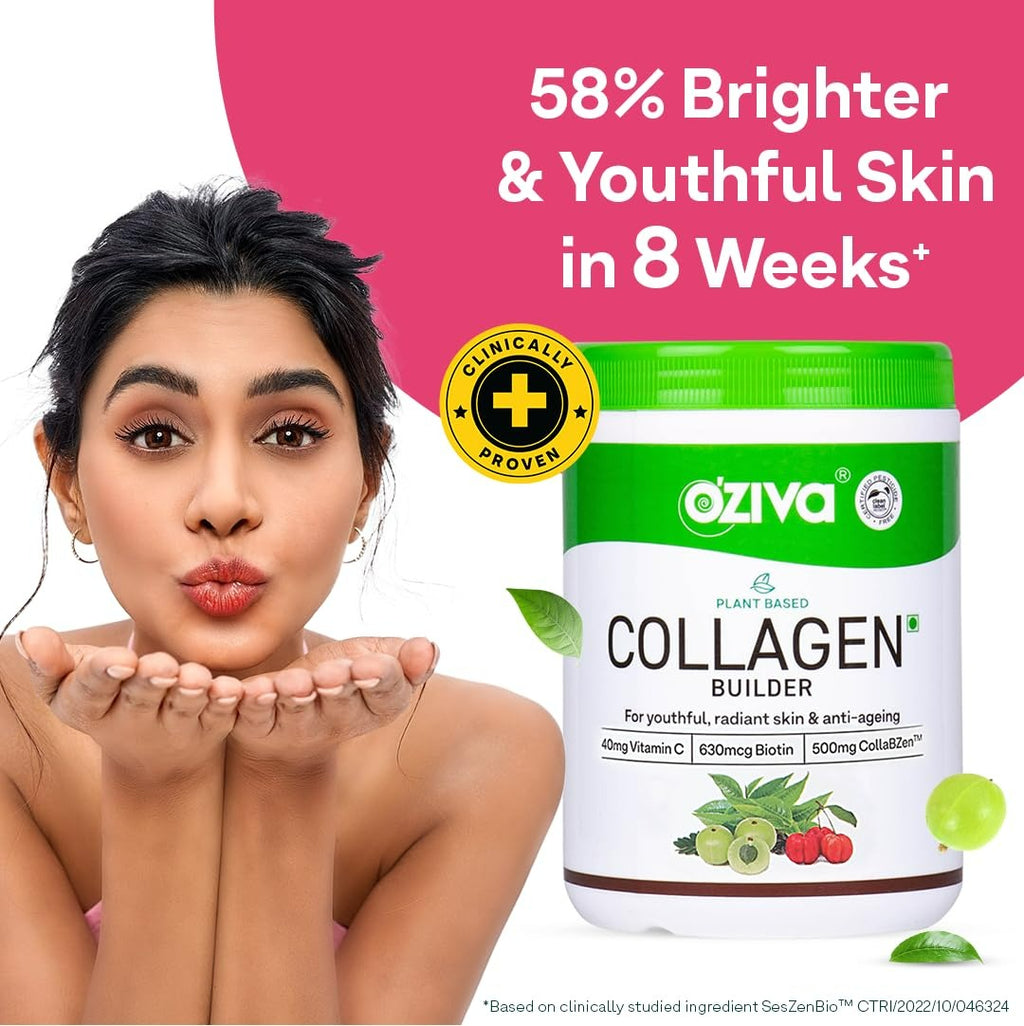OZiva Plant Based Collagen Builder - Distacart