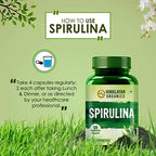 Himalayan Organics Spirulina Vegetarian Capsules - Distacart