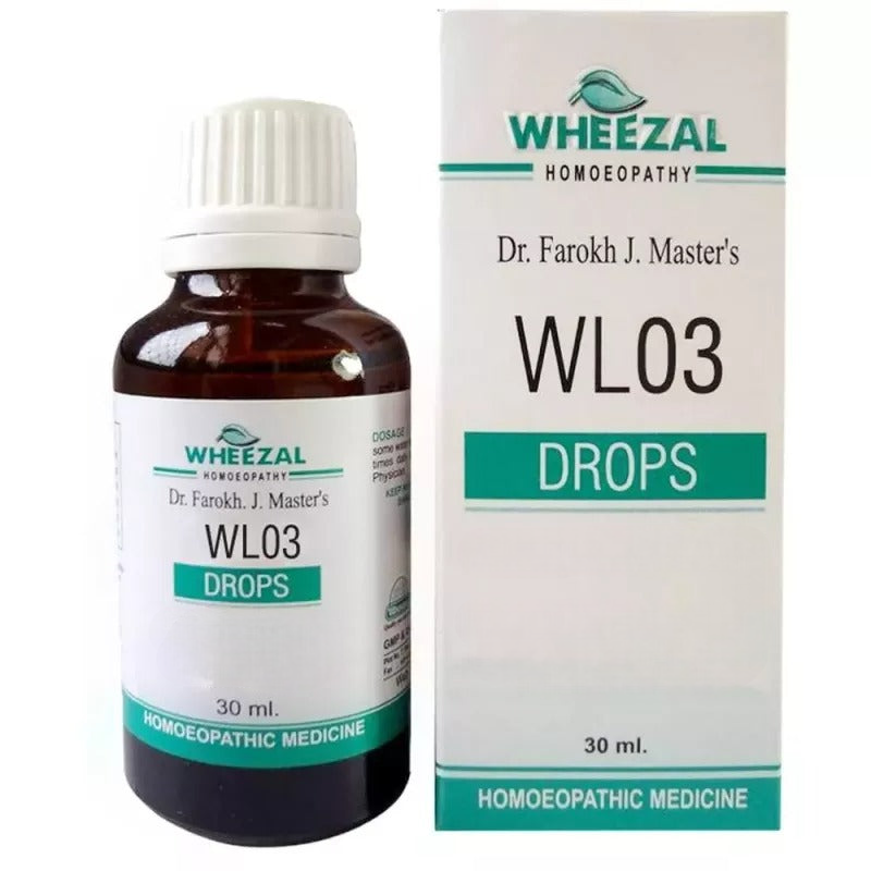Wheezal Homeopathy WL-03 Drops - Distacart
