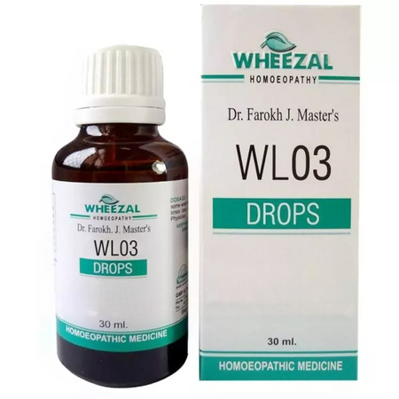 Wheezal Homeopathy WL-03 Drops