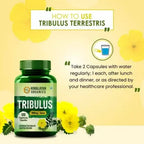 Himalayan Organics Gokshura 1000 Mg/Serve Vegetarian Capsules