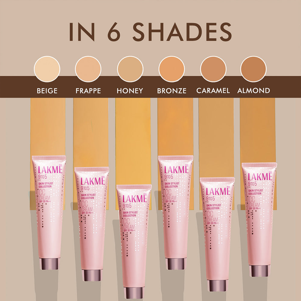 Lakme 9To5 Complexion Care Cream - Beige - Distacart