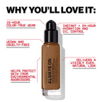 Smashbox Always On Foundation M10N (Level One Medium With A Neutral Undertone)