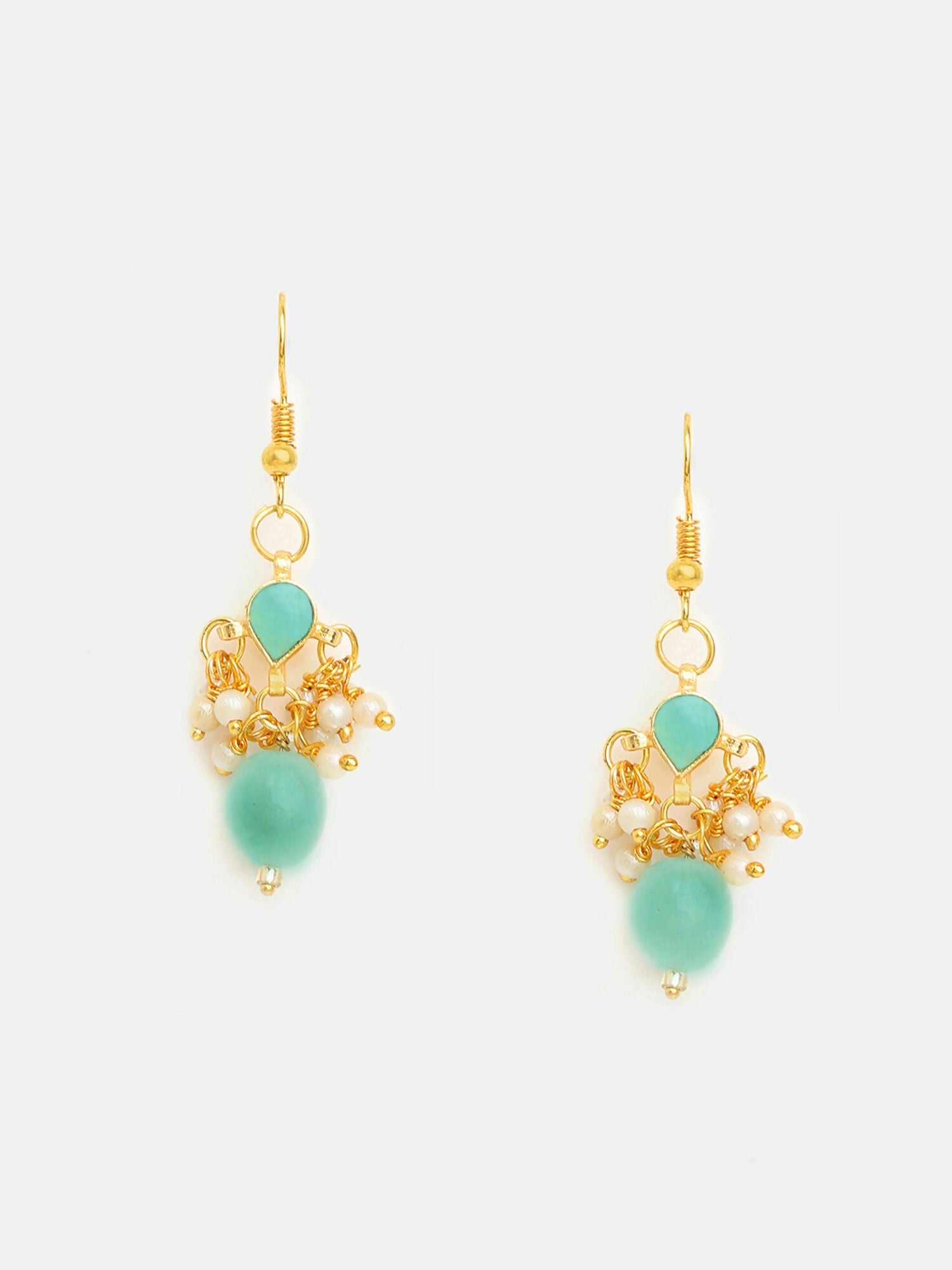 Ruby Raang Chandni Green Earring - Distacart