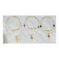 Elite Trading Three Invisible Necklace Chain for Women and Girls Elegant Lightweight Chain with Small Pendant