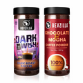 Bevzilla Chocolate & Mocha + Dark Wish Coffee Powder - Distacart