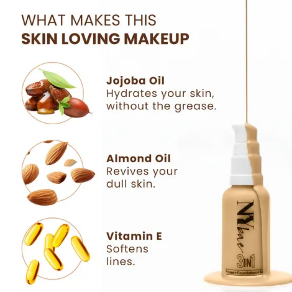 NY Bae 3 IN 1 Serum Foundation - Pure Beige 16