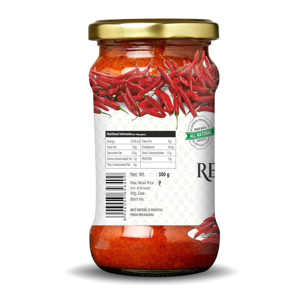 Three Mango Red Chilly Pickle