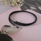 NVR Men Black Wraparound Bracelet - Distacart