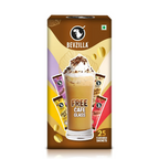 Bevzilla Premium Glass & 25 Flavoured Coffee Sachets - Distacart